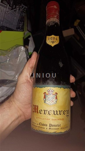 Burgundsko Mercurey Clovis Poncelet 1984