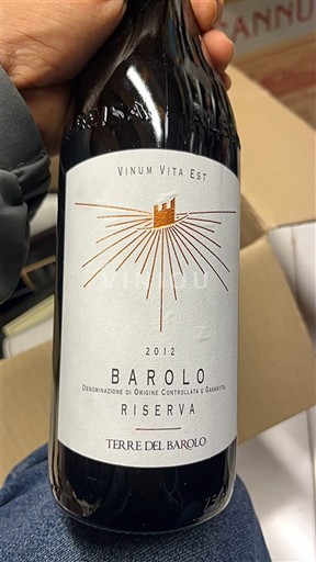 Piemont Barolo Terre del Barolo Riserva 2012