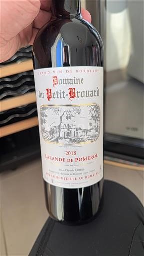 Бордо Лаланд-де-Помроль Domaine Petit-Brouard 2018