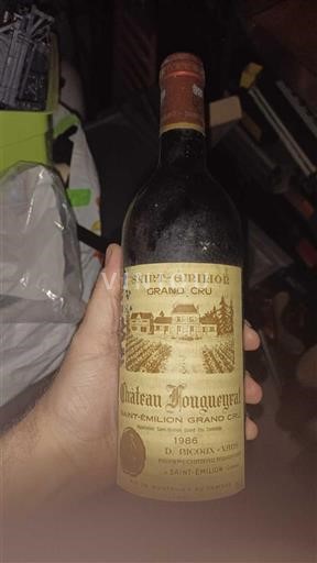 Bordeaux Saint-Émilion Grand Cru Grand Cru Château Fonqueyraud 1986