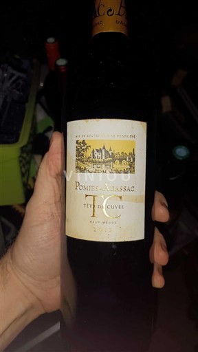 Bordeaux Haut-Médoc Pomiès-Agassac Tête de Ikke årgangsbestemt