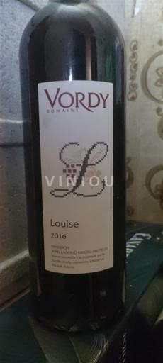 Languedoc Minervois Domaine Vordy Louise 2016