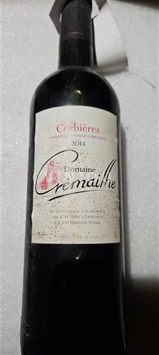 Languedoc Corbières Domaine Crémailhe 2014