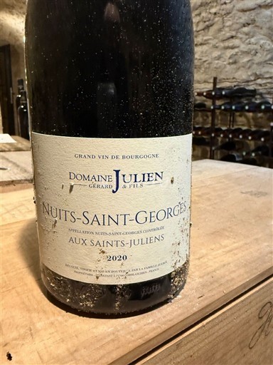 Бургундія Нюї-Сен-Жорж Domaine Julien Gérard & Fils Aux Saints-Juliens 2020