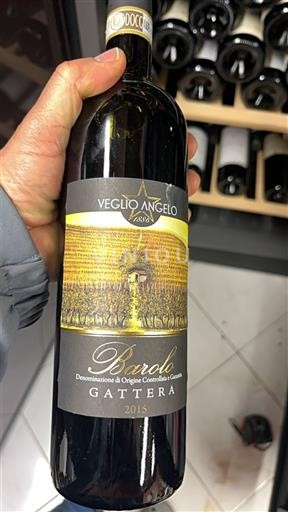 Vinhos Rouge sec Gattera Veglio Angelo 2015 Itália Piemonte Barolo DOC