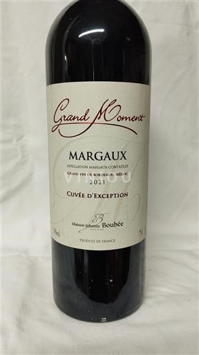 Бордо Марго Maison Johanis Boubée Grand Moment d'Exception 2021