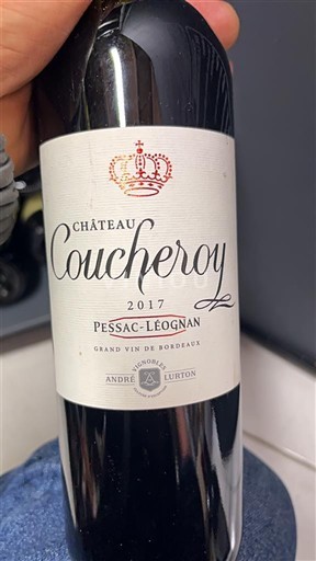 Bordéus Pessac-Léognan Château Coucheroux 2017