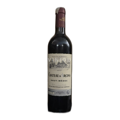 Bordeaux Haut-Médoc Château d'Arcins 2010