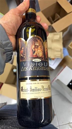 Bordeaux Saint-Émilion Grand Cru Grand Cru Château Les Religieuses 2015
