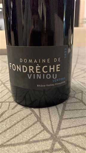 Vale do Ródano Ventoux Domaine Fondrèche 2023