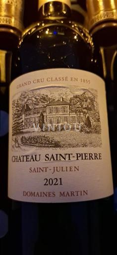 Бордо Сен-Жюльєн Grand Cru Château Saint-Pierre 2021