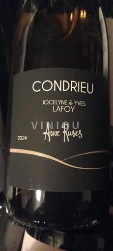 Údolí Rhôny Condrieu Jocelyne & Yves Lafoy Aux Ruses 2024