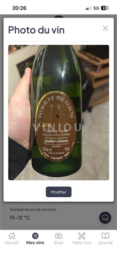Loirevallei Vouvray Domaine Viking Tendre 1989