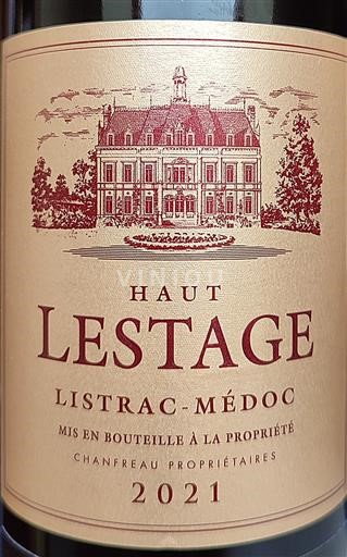 Бордо Лістрак-Медок Château Lestage Haut Lestage 2021