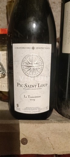 Languedoc Pic-saint-loup Domaine S Quatre Vents La Tramontane 2019