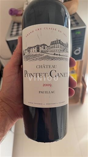 Bordeaux Pauillac Grand Cru Château Pontet-Canet 2009