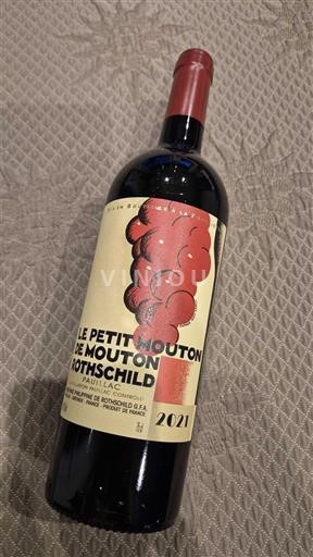 Бордо Пойяк Château Mouton Rothschild Le Petit Mouton de Mouton Rothschild 2021