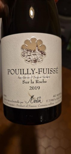 Burgund Pouilly-fuissé Merlin Sur la Roche 2019