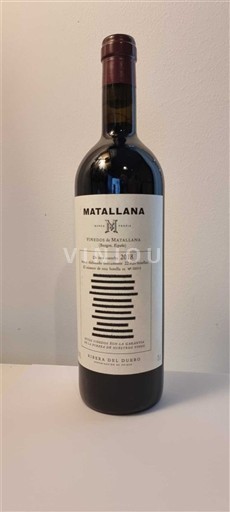 Vinhos Rouge sec Matallana Bodegas y Viñedos Matallana 2018 Espanha Castela e Leão Ribera del Duero DO