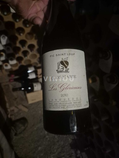 Languedoc Pic-saint-loup Clos Marie Les Glorieuses 2010