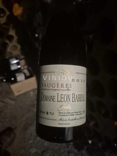 Languedoc Faugères Domaine Leon Barral Jadis 2010