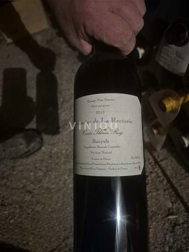 Roussillon Banyuls Domaine La Rectorie Thérèse Reig 2013