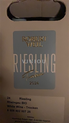 Рейнгау Robert Weil 2024