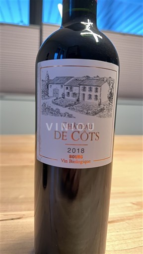 Бордо Кот-де-Бур. Château Côts 2018