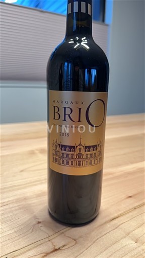 Burdeos Margaux Cantenac Brown Brio de Cantenac Brown 2018