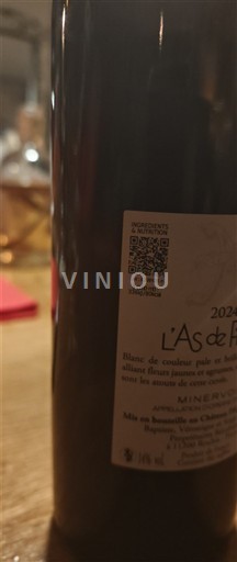 Languedoc Minervois L'As de F 2024