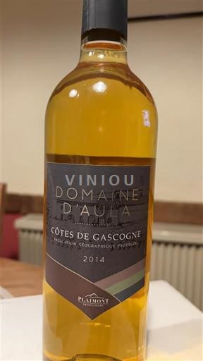 Sud-Ouest Côtes de Gascogne Domaine Aula 2014
