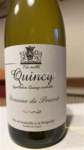 Dolina Loare Quincy Domaine Pressoir 2023