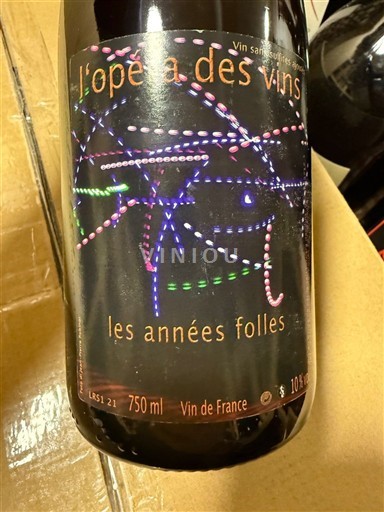 Loire Valley Not Specified L'opéra des vins les années folles 2021