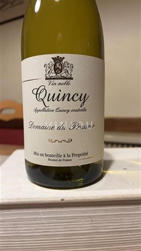 Dolina Loare Quincy Domaine Pressoir 2023