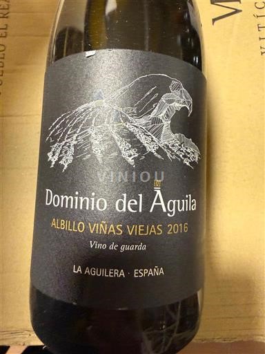 Castela e Leão Ribera del Duero Dominio del Águila Albillo Viñas Viejas 2016