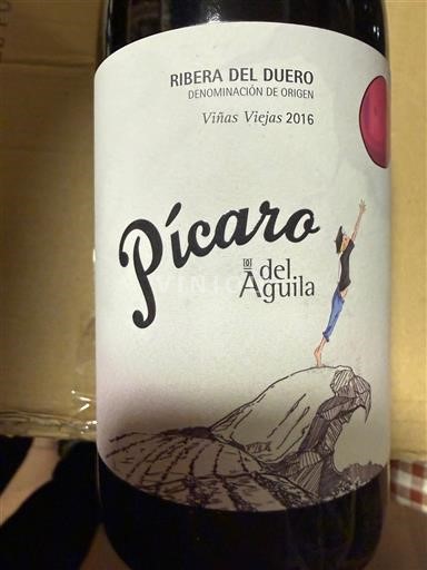 Castela e Leão Ribera del Duero Dominio del Águila Pícaro del Águila Viñas Viejas 2016
