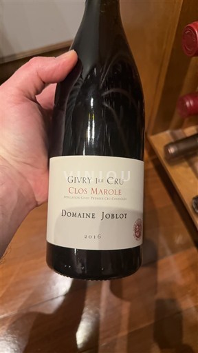 Бургундія Гіврі Premier Cru Domaine Joblot Clos Marole 2015