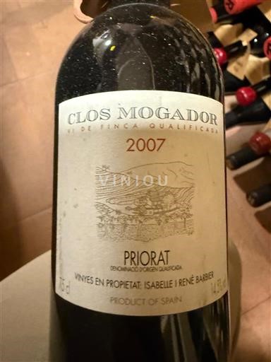 Catalunha Priorado Clos Mogador 2007