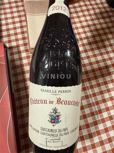 Vale do Ródano Châteauneuf-du-Pape Château Beaucastel 2012