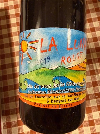 Лангедок та Руссійон Кот Вермейль Bruno Duchêne La Luna Rouge 2019