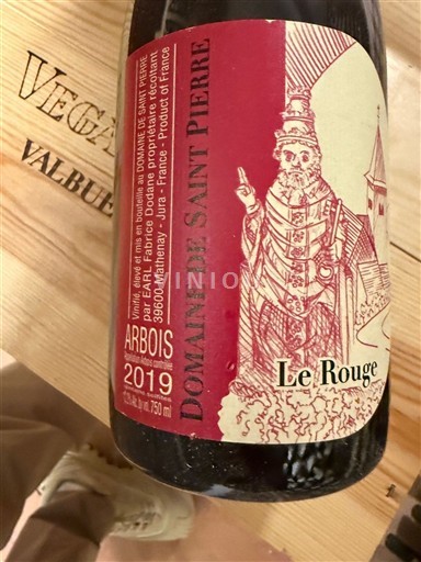 Jura Arbois Domaine Saint Pierre Le Rouge 2019