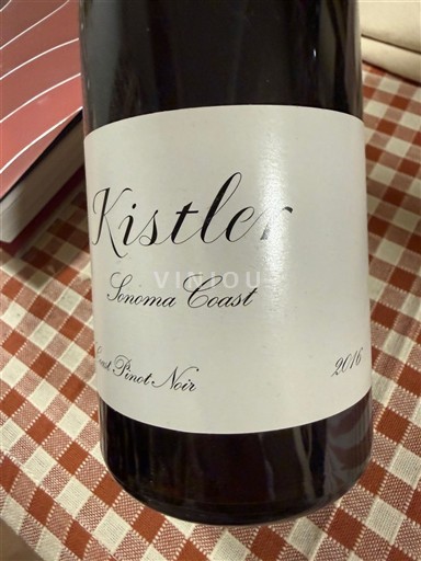 Kalifornialaiset AVA:t Sonoma Coast Kistler Sonoma Coast 2016