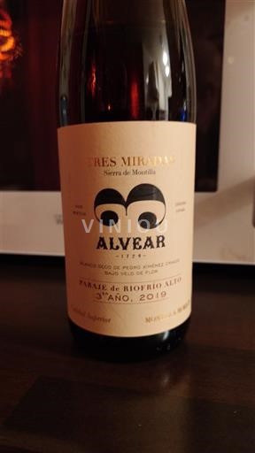 Andalusië Montilla-Moriles Alvear Tres Miradas Paraje de Riofrio Alto 3º Año 2023