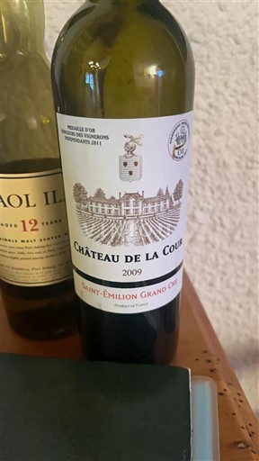 Бордо Сент-Емільйон Гран Крю Grand Cru Château La Cour 2009