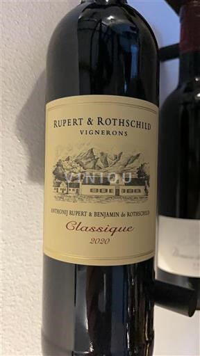 Прибережний регіон Франшхук Rupert & Rothschild Vignerons Classique 2020