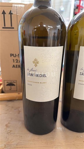 Vinos Blanc sec Les Fleurs Saint-Michel 2020 Francia Burdeos Bordeaux AOC