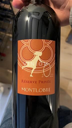 Linguadoca e Rossiglione Paese d'Oc Montlobre Réserve Privée 2022