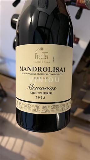 Сардинія Мандролізаї Fradiles Memorias Creccherie 2023