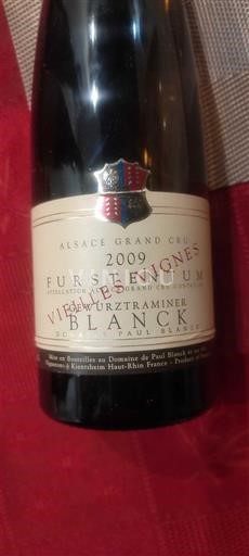 Alsace Ikke specificeret Grand Cru Paul Blanck Vieilles Vignes 2009