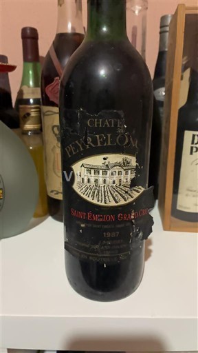 Bordeaux Saint-Émilion Grand Cru Château Peyrelongue 1987